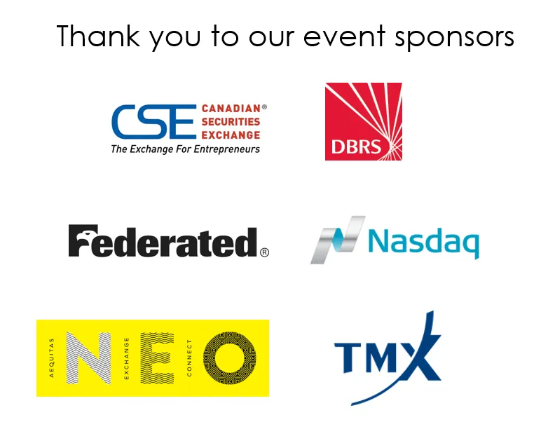Thank you to our event sponsors - Apr 12 2017 - ENG